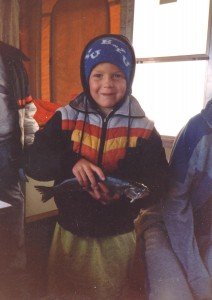 Travis First Fish